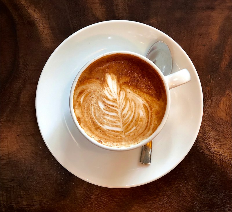 Cappuccino with foam