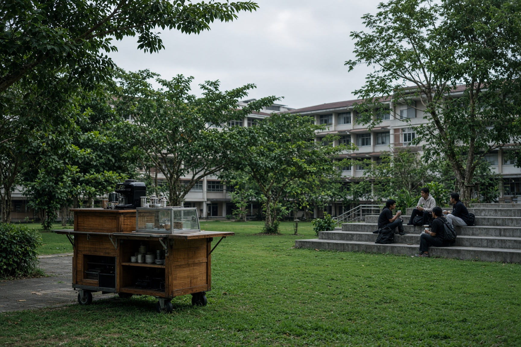 Monti Keopi cart at UUM Yayasan Albukhary